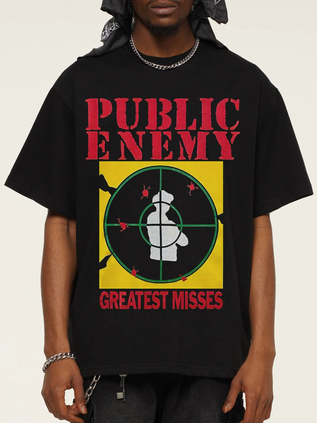 Men's Graphic Round Neck Short Sleeve T-Shirt