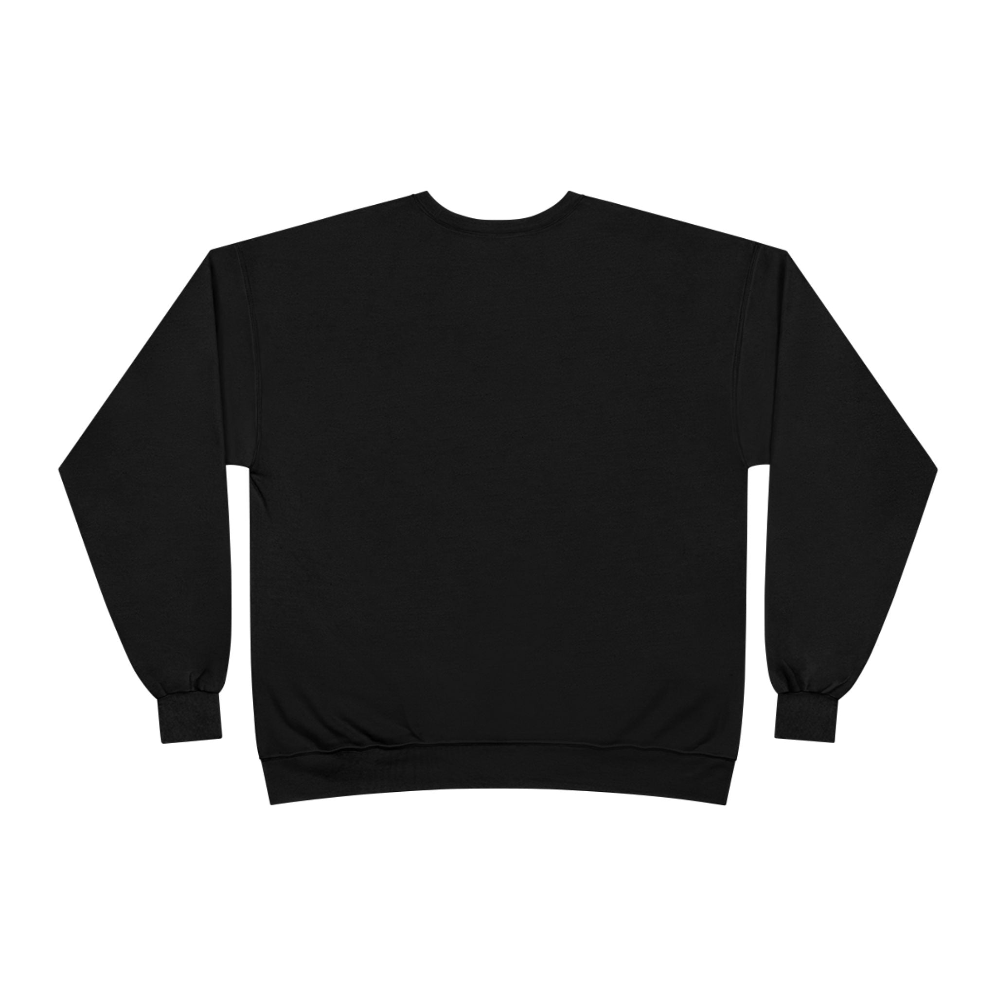 Jesus Crown Crewneck Sweatshirt — Gold Script Inspirational Pullover