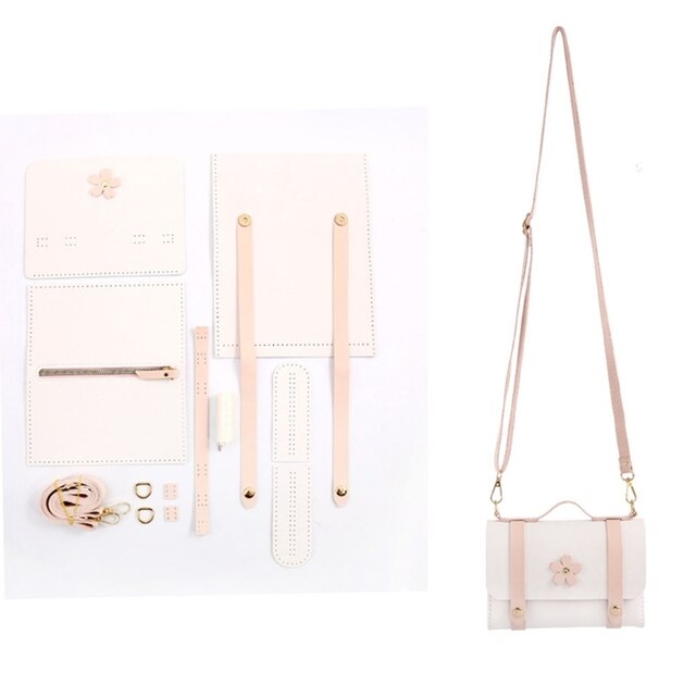 👜✨ DIY Sewing Kit — Handmade British Cambridge Women's Shoulder Bag ✨🧵