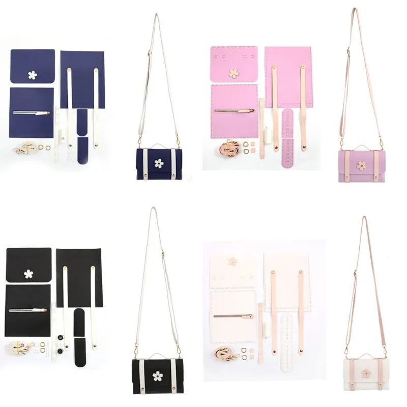 👜✨ DIY Sewing Kit — Handmade British Cambridge Women's Shoulder Bag ✨🧵