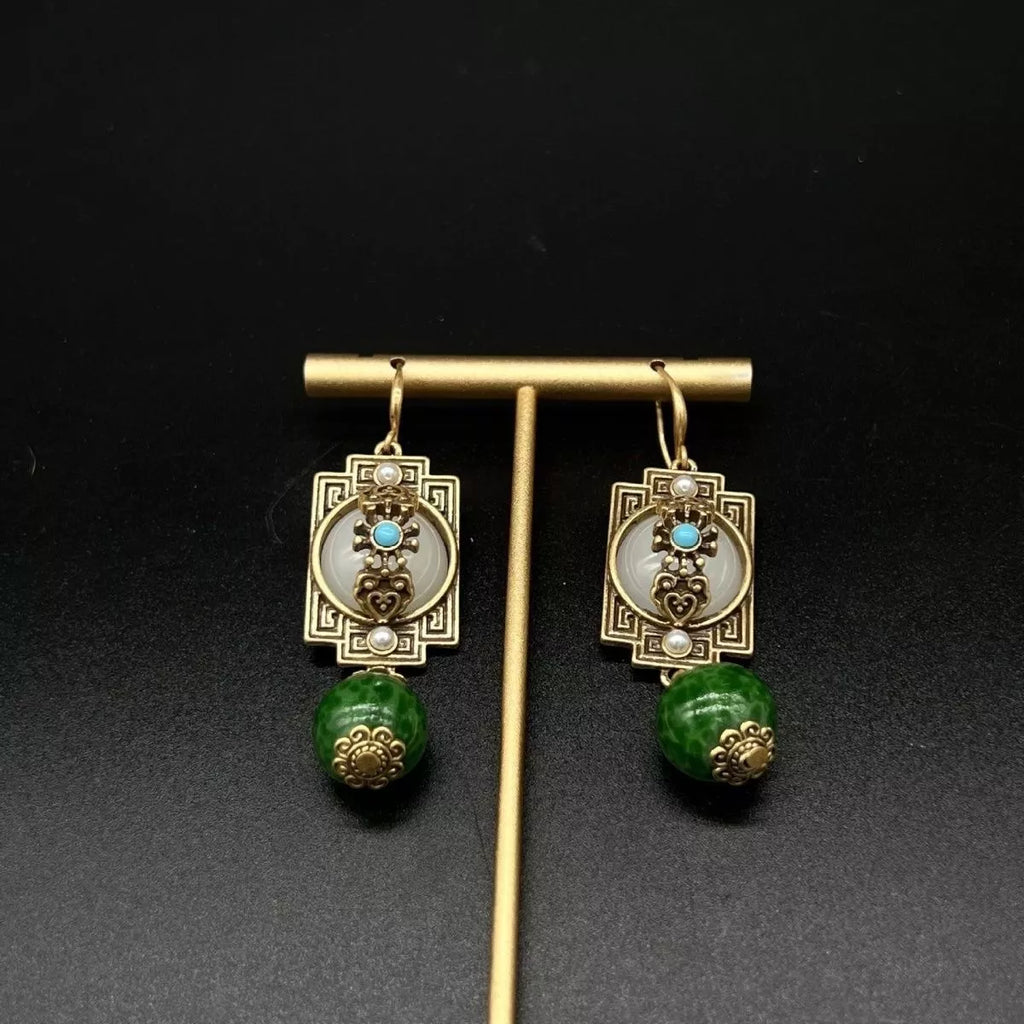 Vintage Style Dangle Earrings
