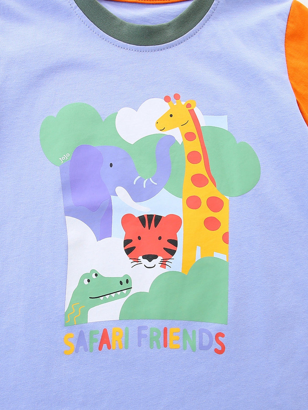 Children's Animal Graphic Short Sleeve T-Shirt