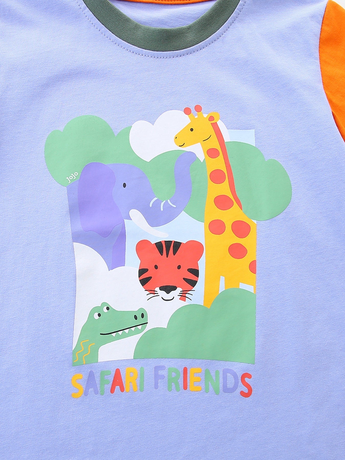 Children's Animal Graphic Short Sleeve T-Shirt