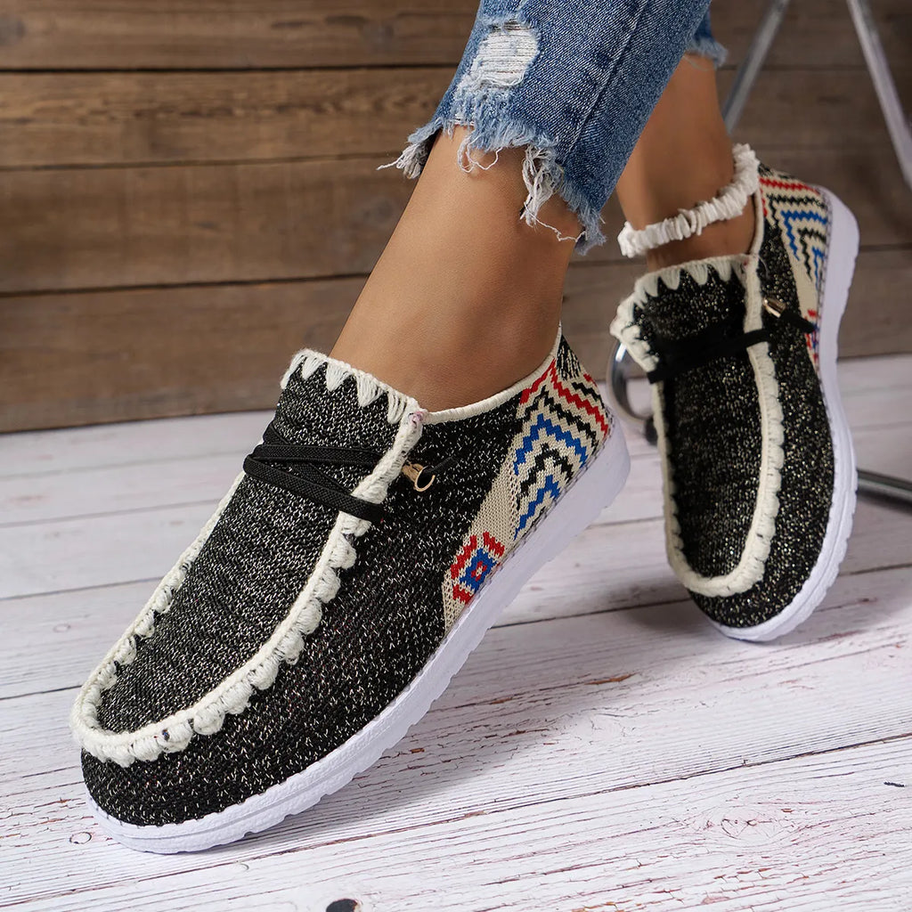 Round Toe Flats Sneakers