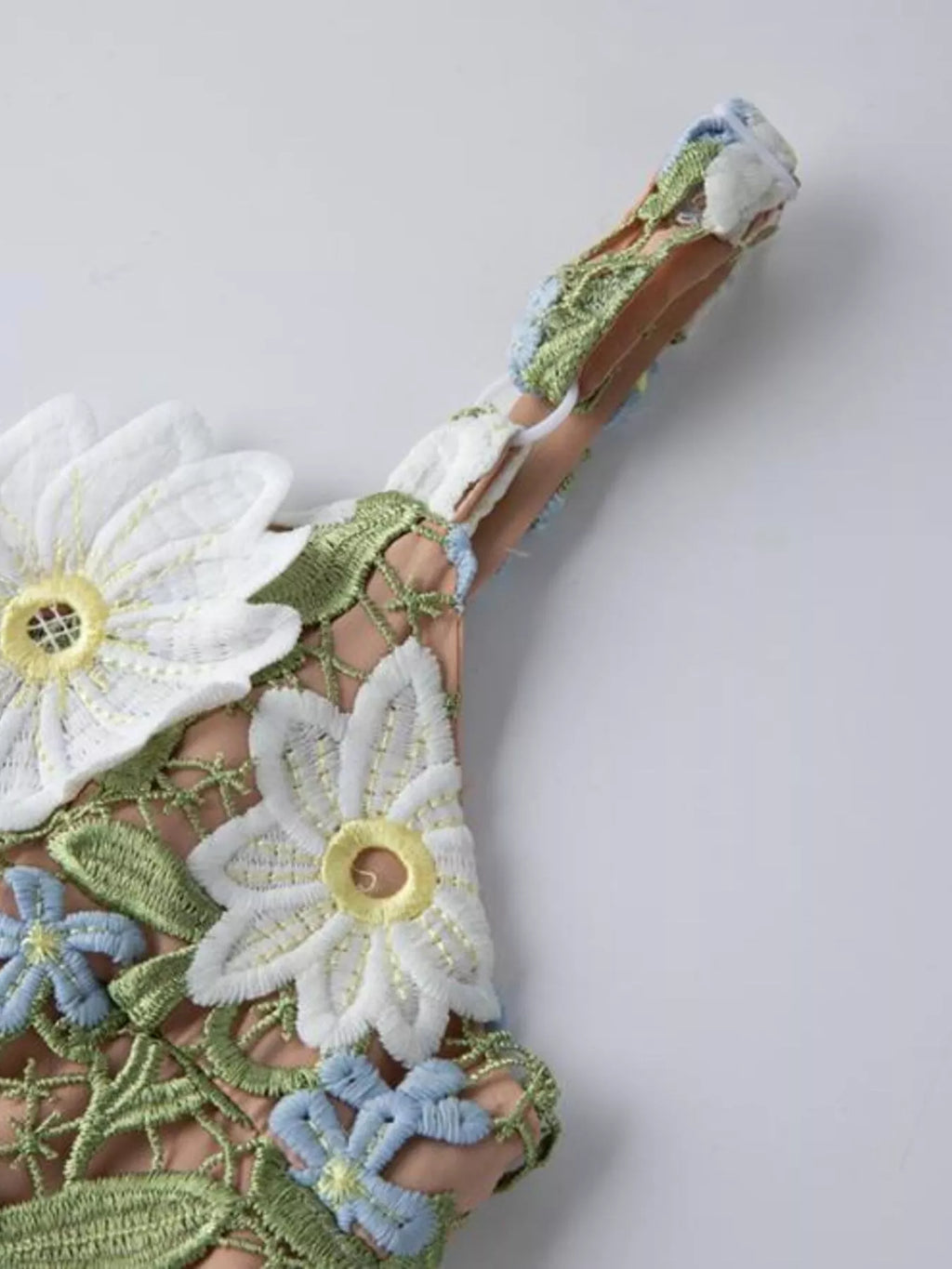 Floral Embroidered Maxi Dress