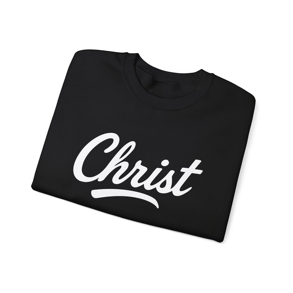 Christ Unisex Sweatshirt — Colossians 3:17 Inspirational Crewneck
