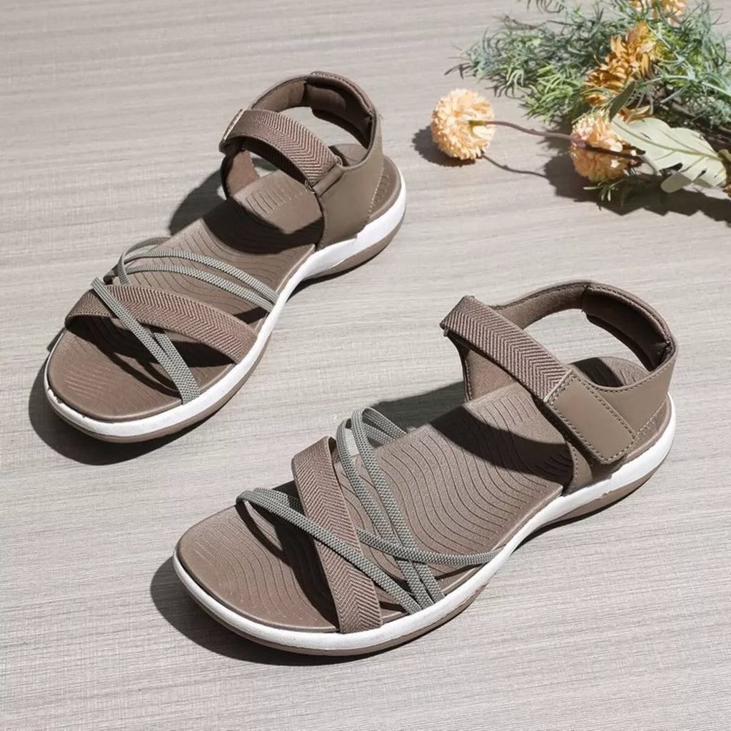 Adjustable Strap Open Toe Sandals