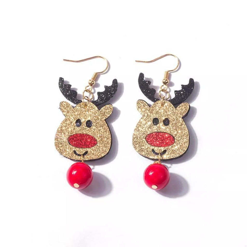 Christmas Holiday Themed Dangle Earrings