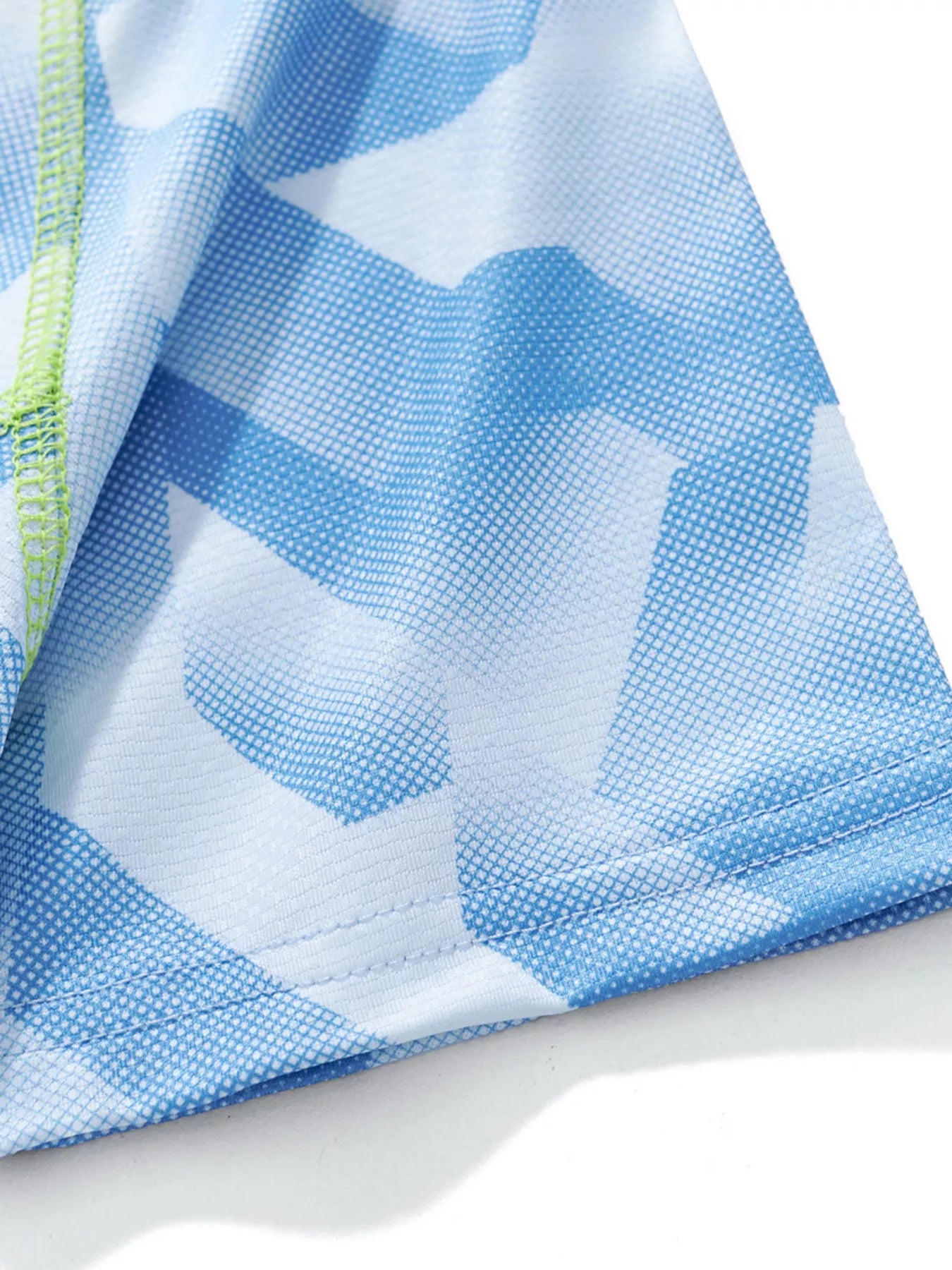 Children's Geometric Print Quick Dry Tee and Shorts Set