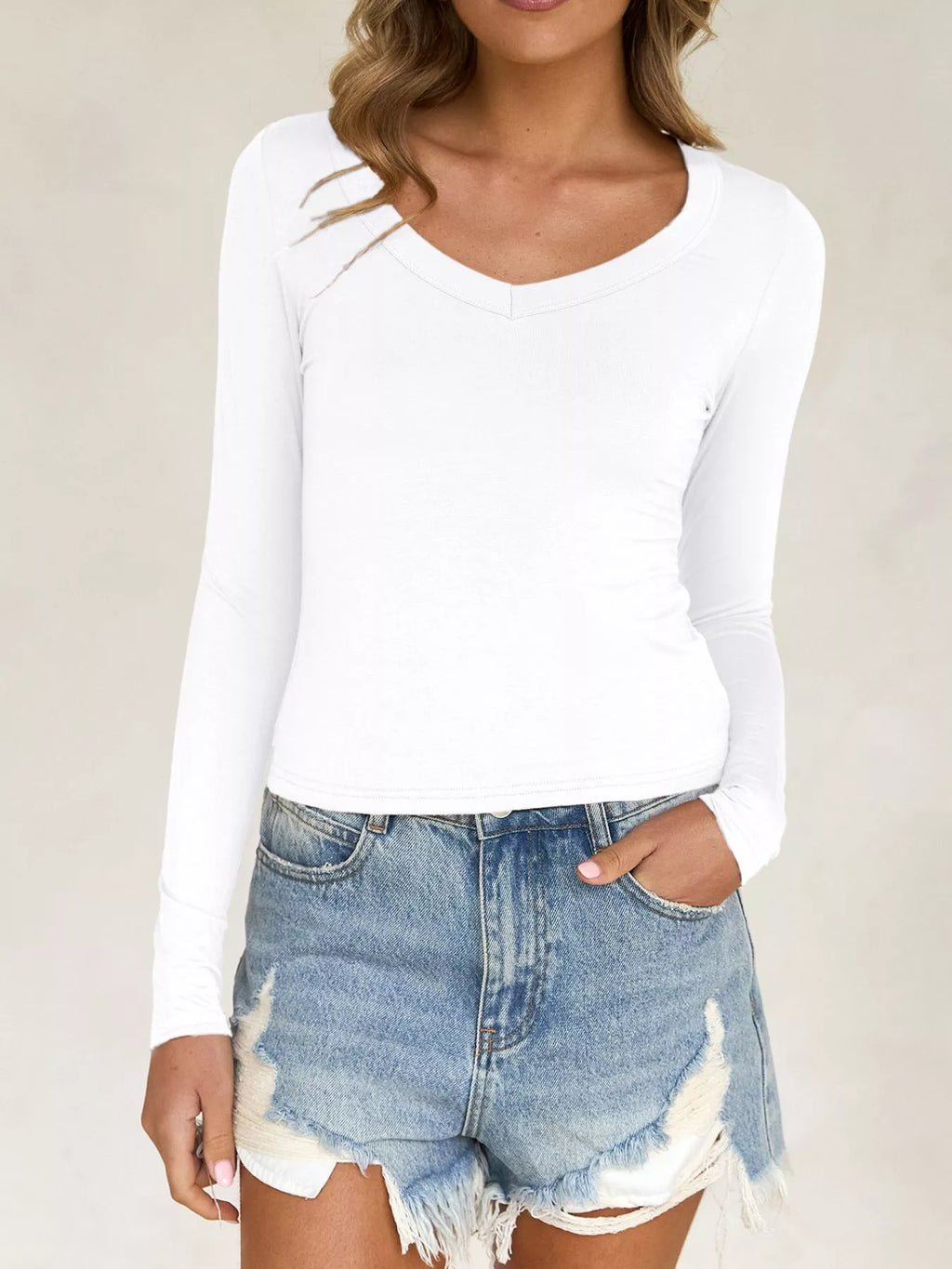 Slim Fit Long Sleeve T-Shirt