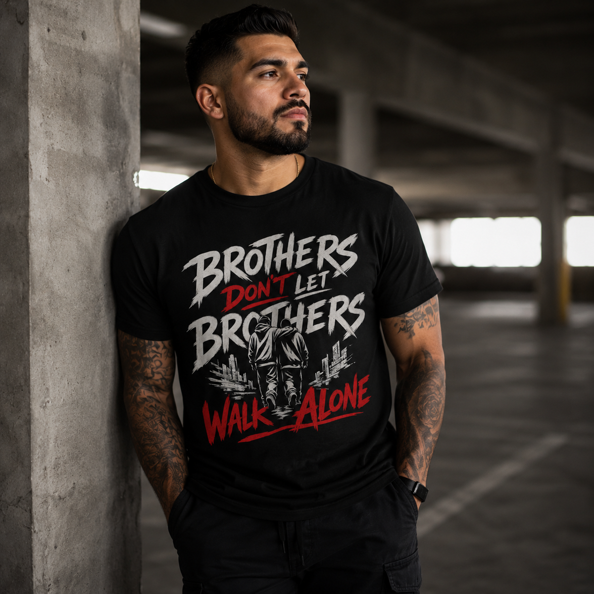 Brothers Don't Let Brothers Walk Alone Tee