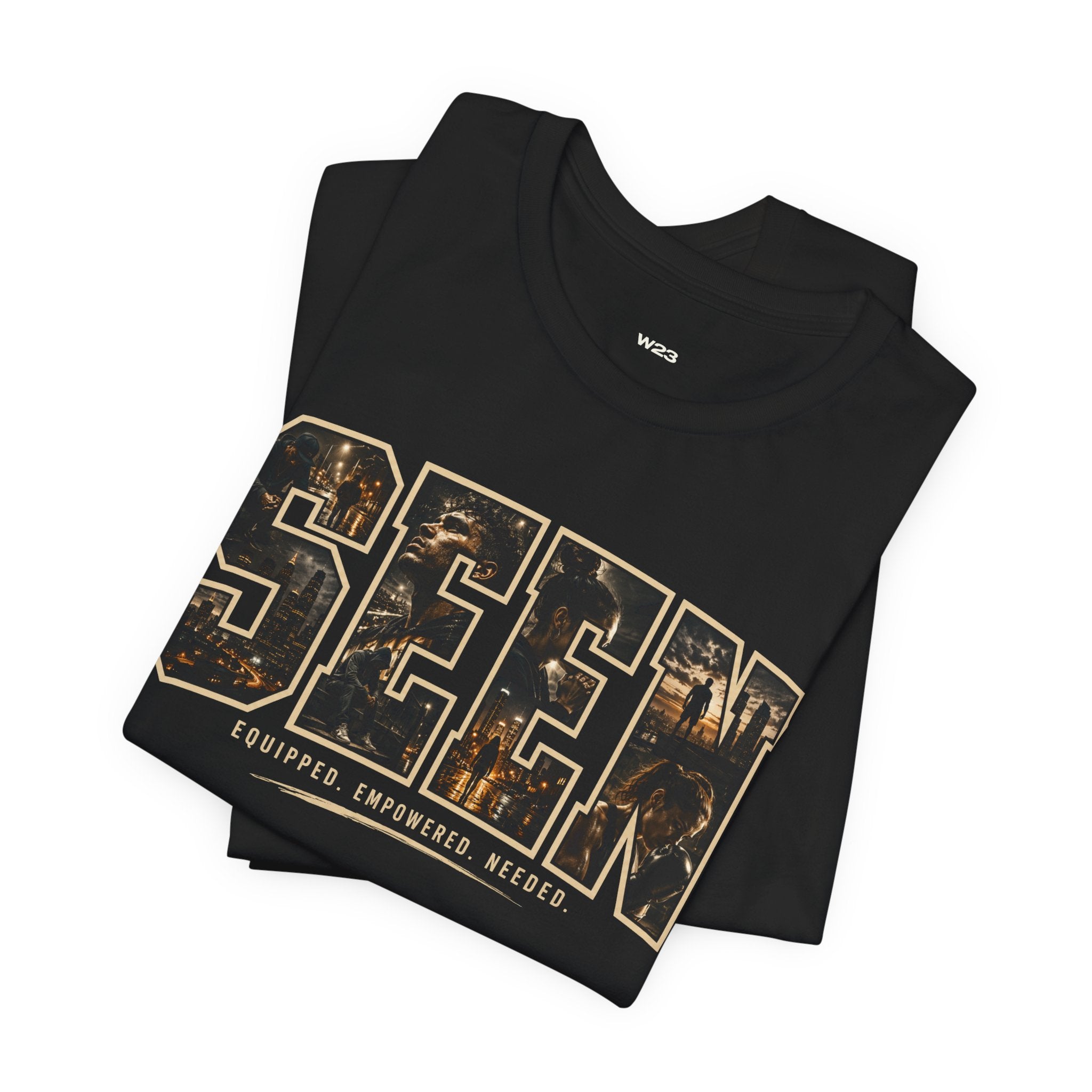 SEEN. Acronym Graphic Tee — Faith Identity Streetwear