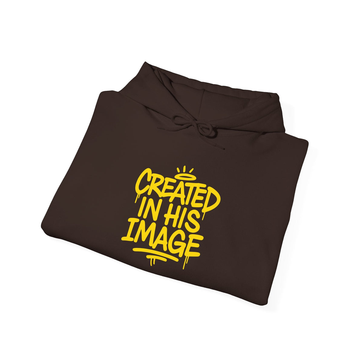 Created In His Image Hoodie — Genesis 1:27 Inspirational Pullover