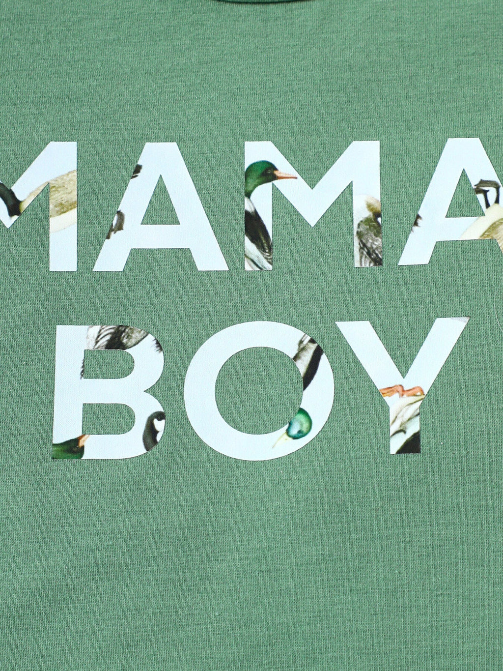 Children's Mama' Boy Graphic Casual Tee and Shorts Set