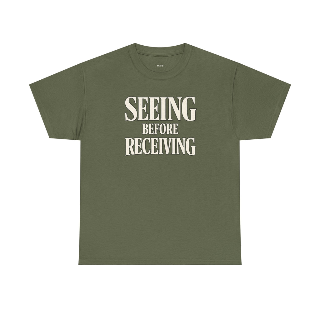 Seeing Before Receiving — Guinness World Records Commemorative Tee