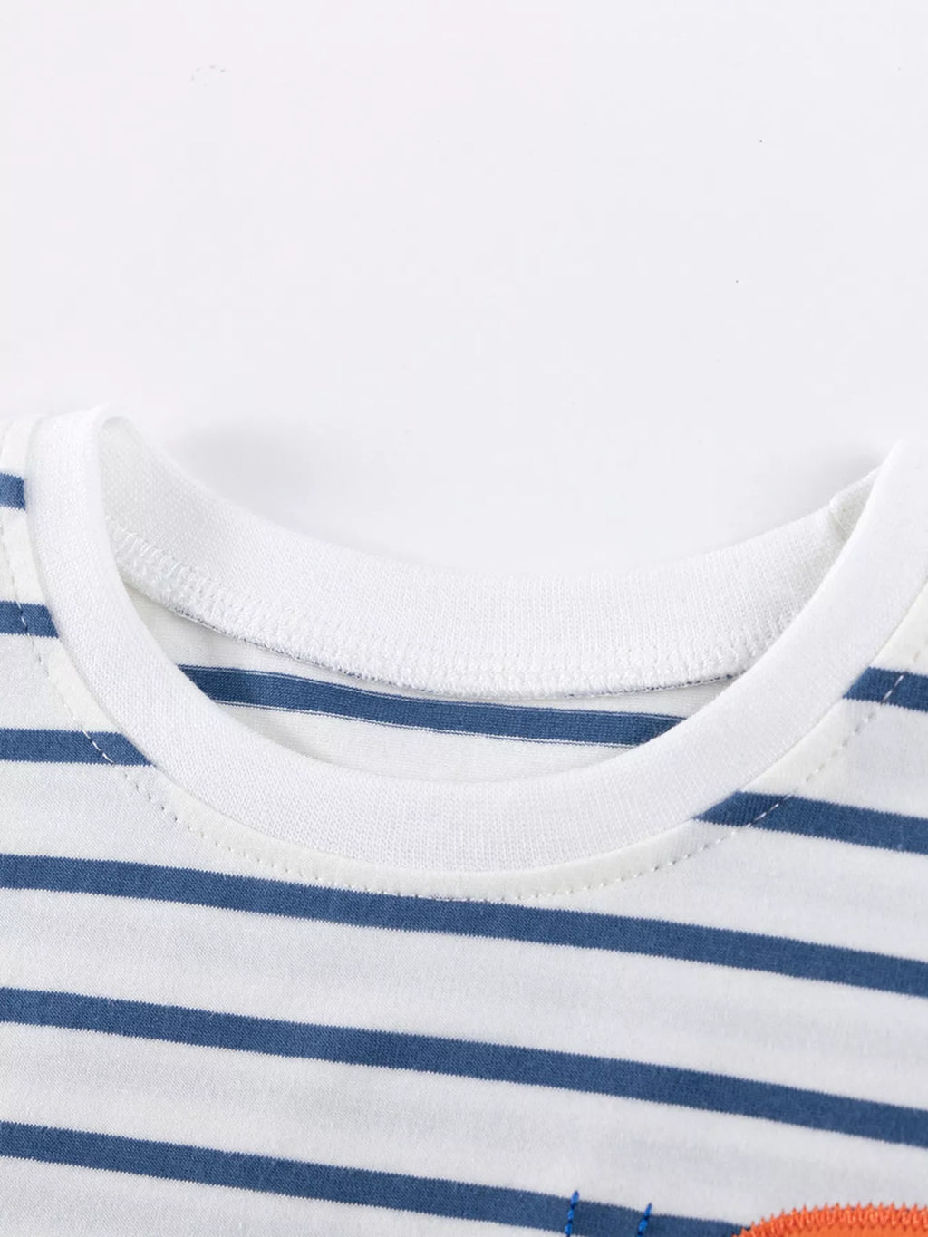 Children's Striped Tee & Rainbow Shorts Set