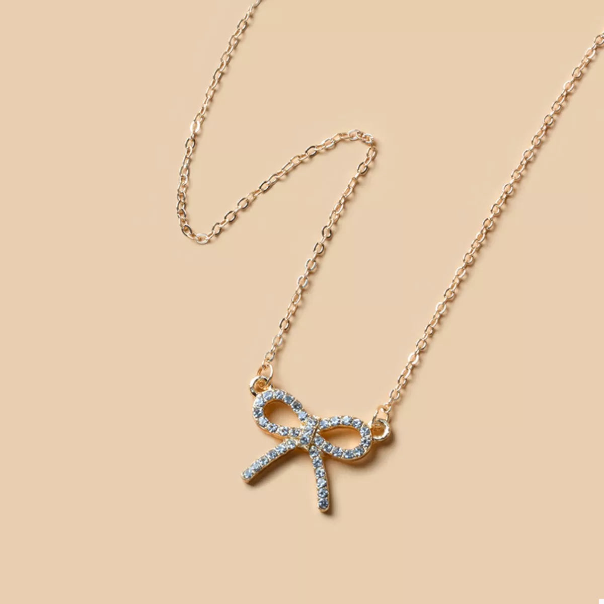 Bowknot Pendant Necklace