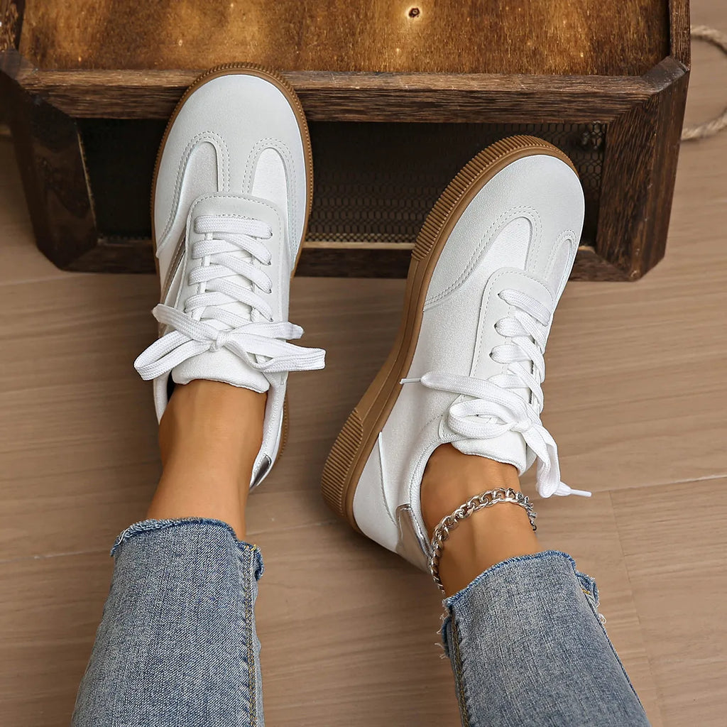 Lace Up Platform Sneakers