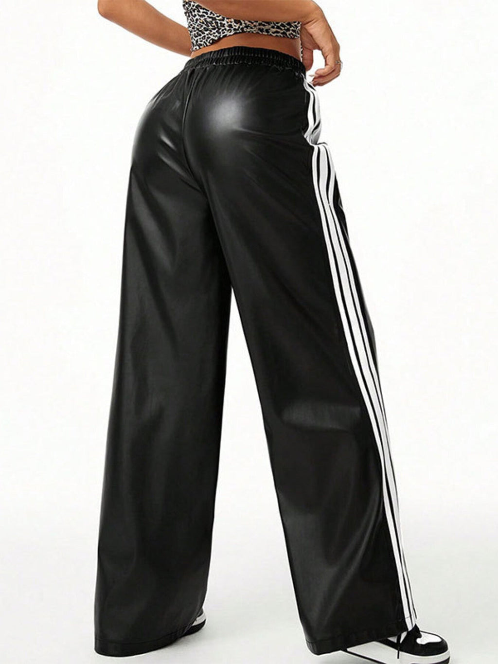Striped Wide Leg Pants