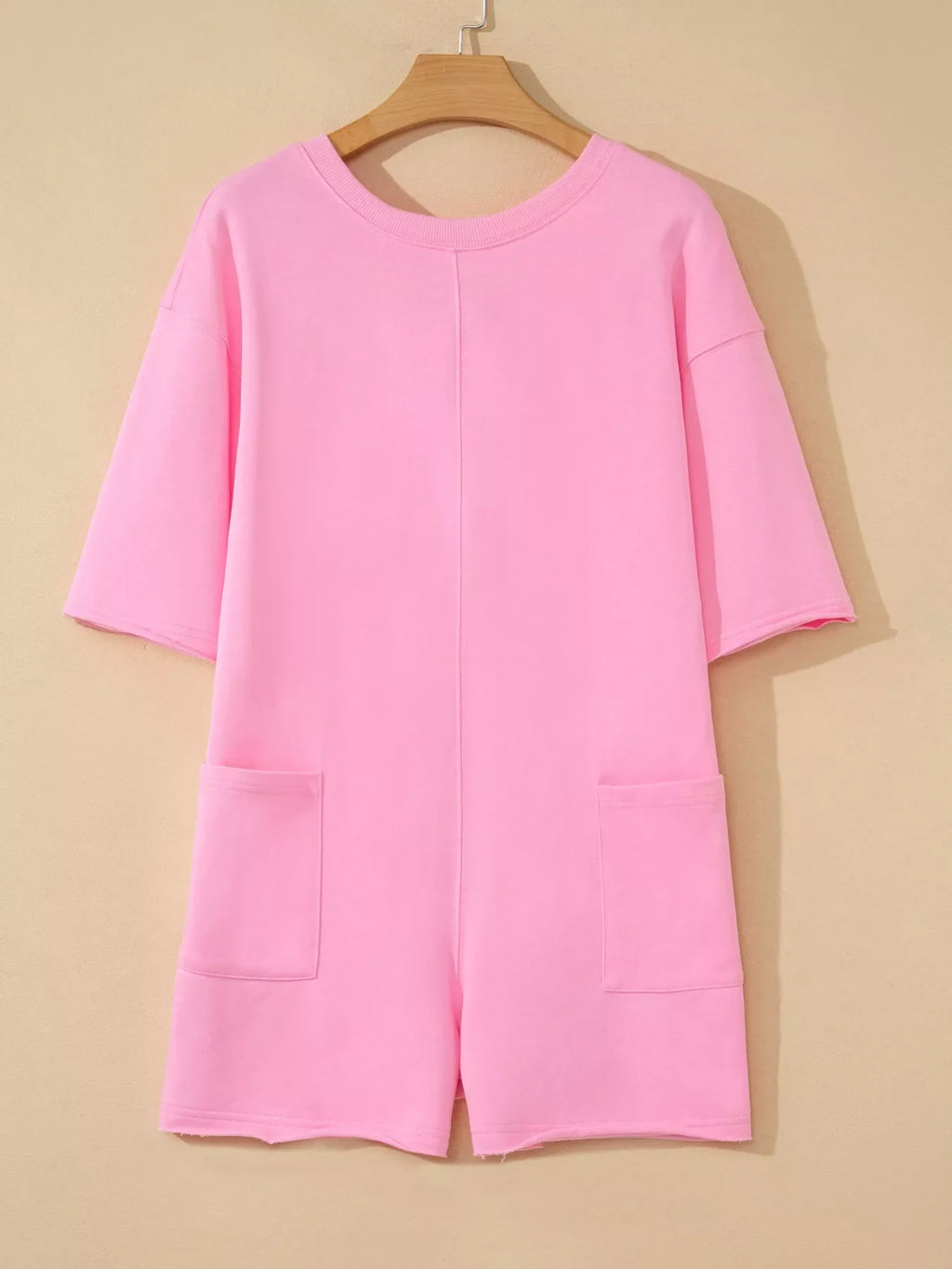 Casual Loose Half Sleeve Romper