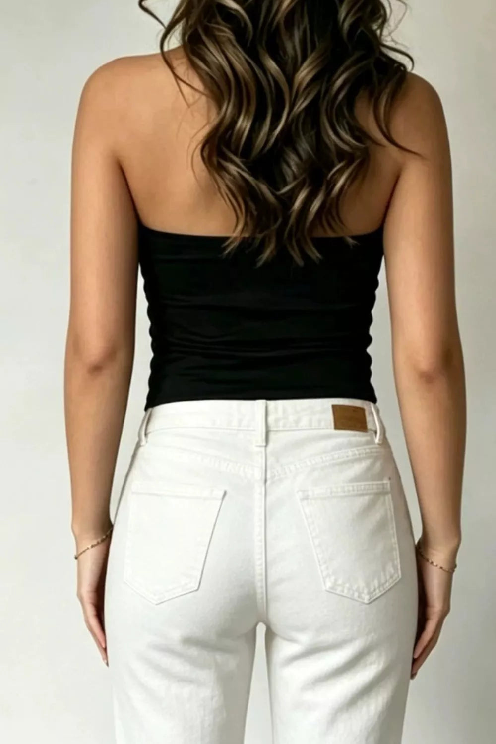 Twist Front Tube Top