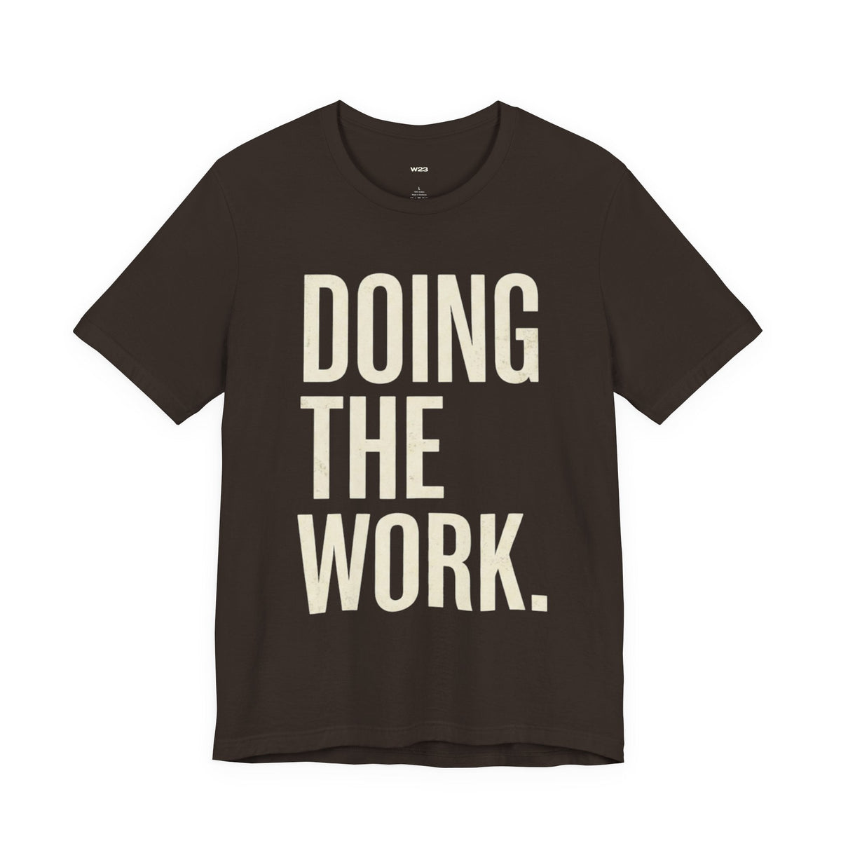 Doing The Work Tee — SEEN. Identity Collection