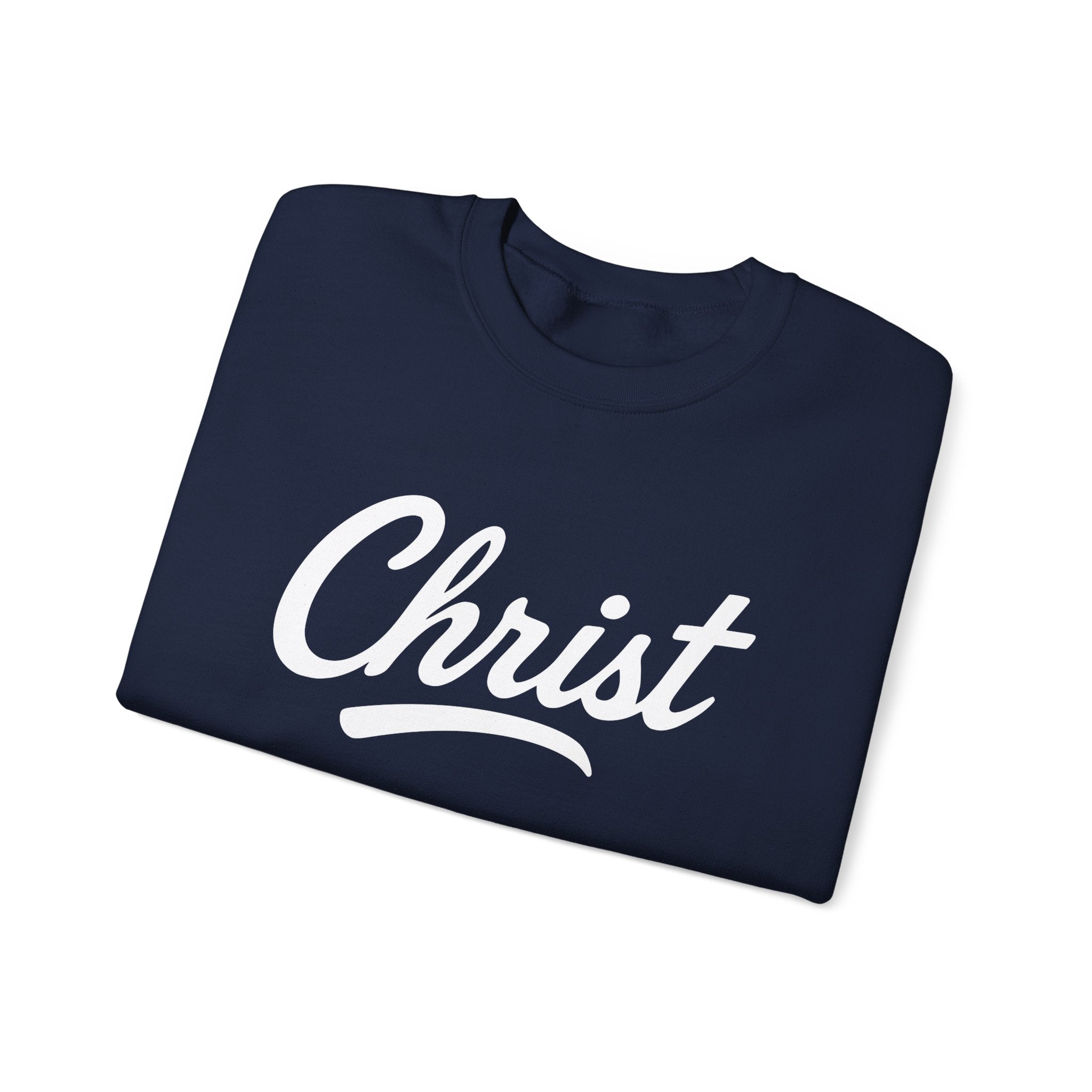 Christ Unisex Sweatshirt — Colossians 3:17 Inspirational Crewneck