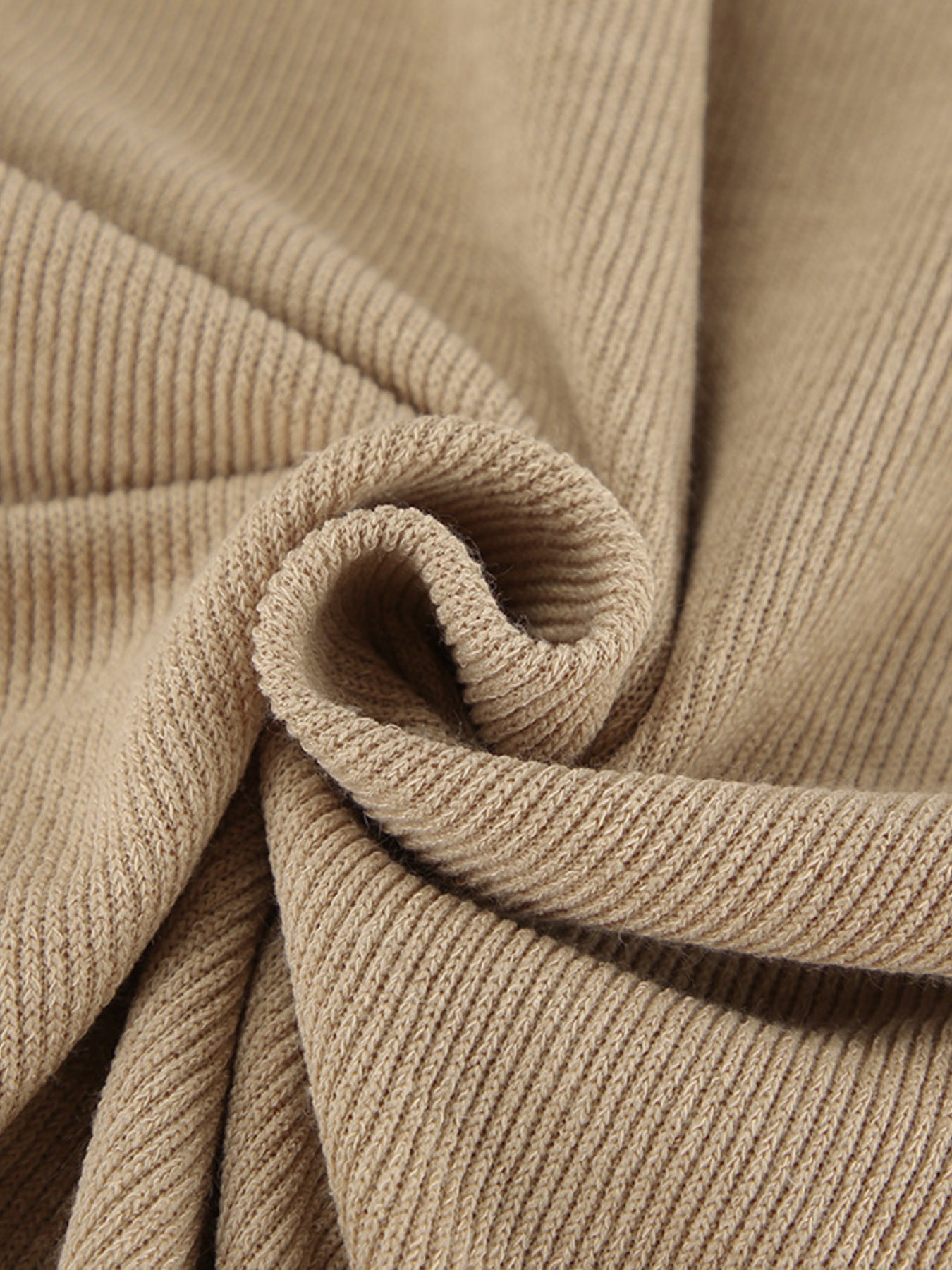 Turtleneck Long Sleeve Top and Pants Set