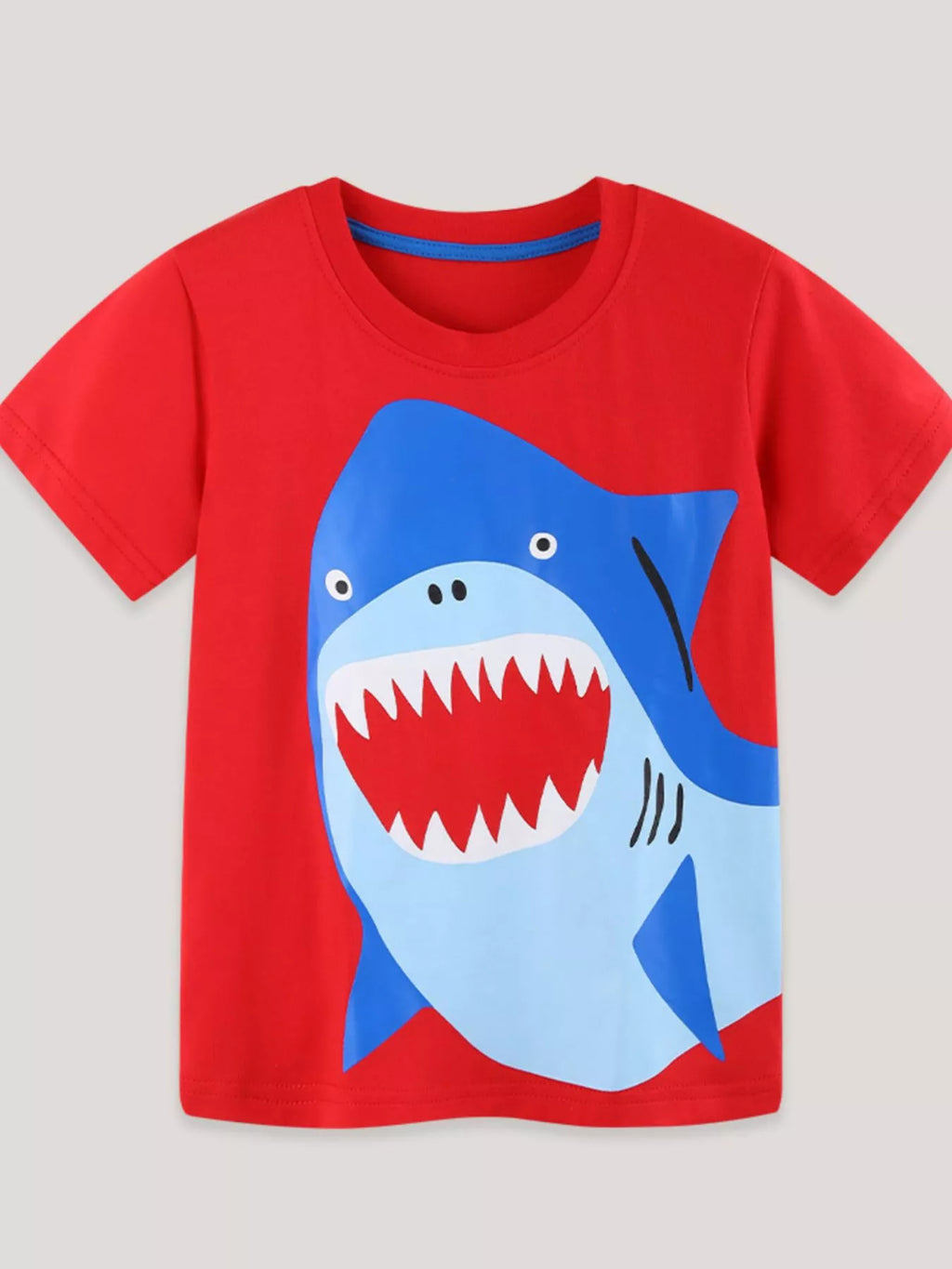 Children's Shark Graphic Short Sleeve T-Shirt