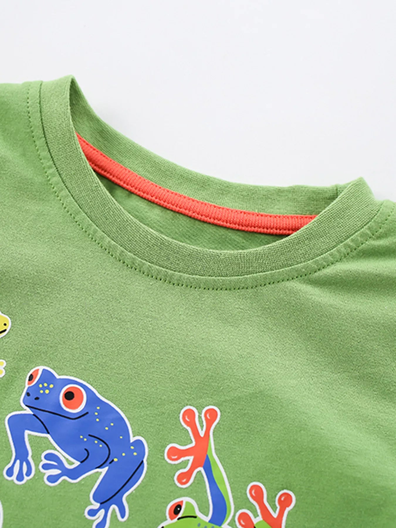 Children's Frogs Graphic Short Sleeve T-Shirt