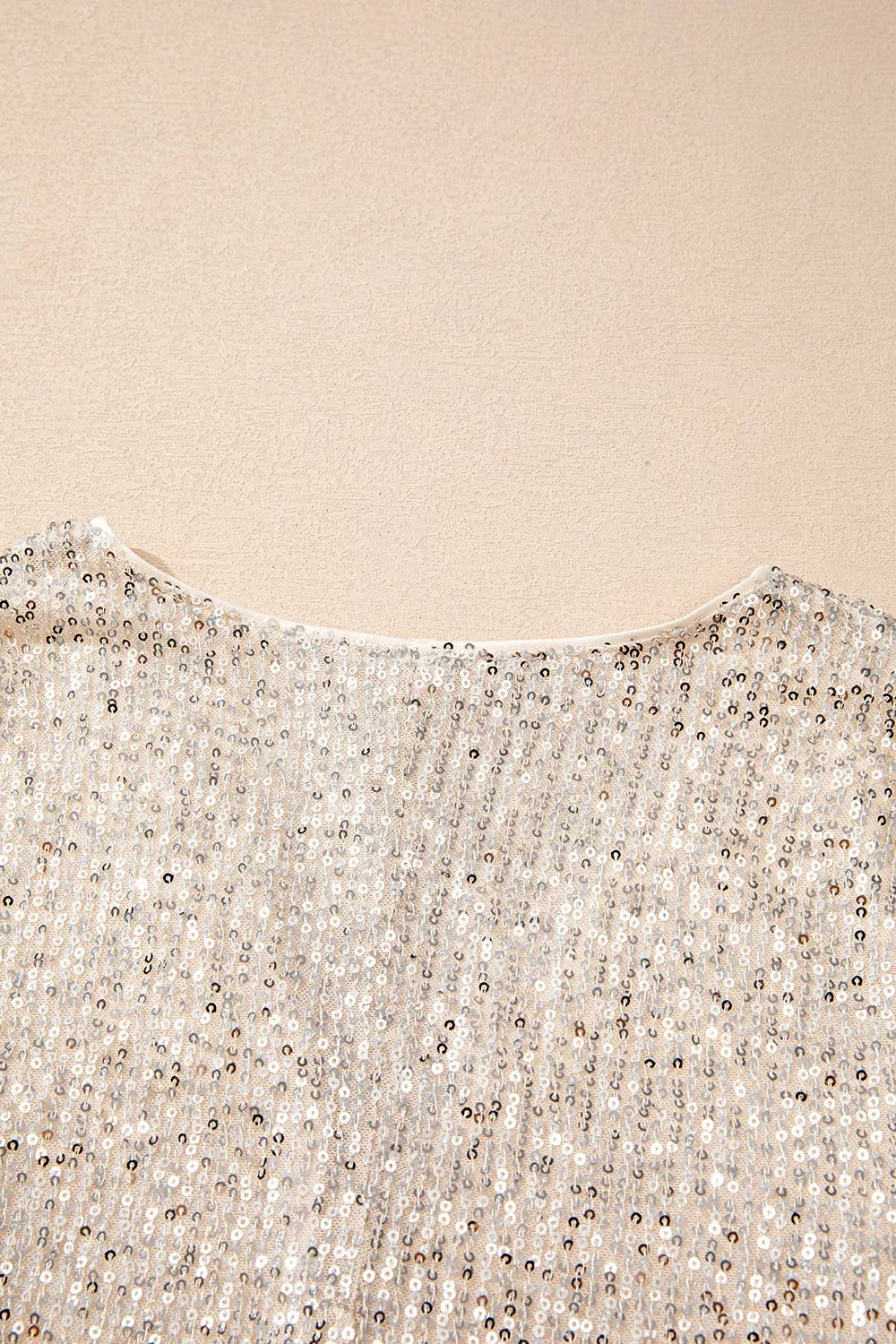 Sparkling Sequin Long Sleeve Bodysuit