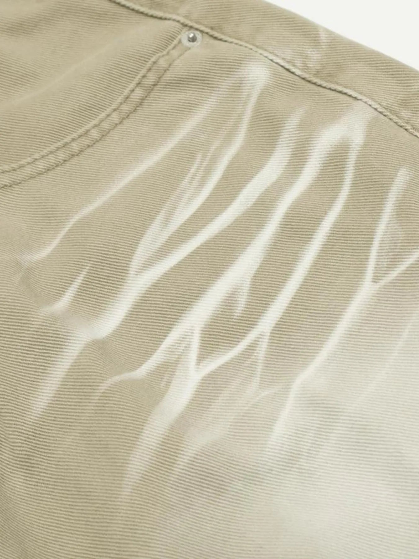 Men's Wide Leg Wash Jeans