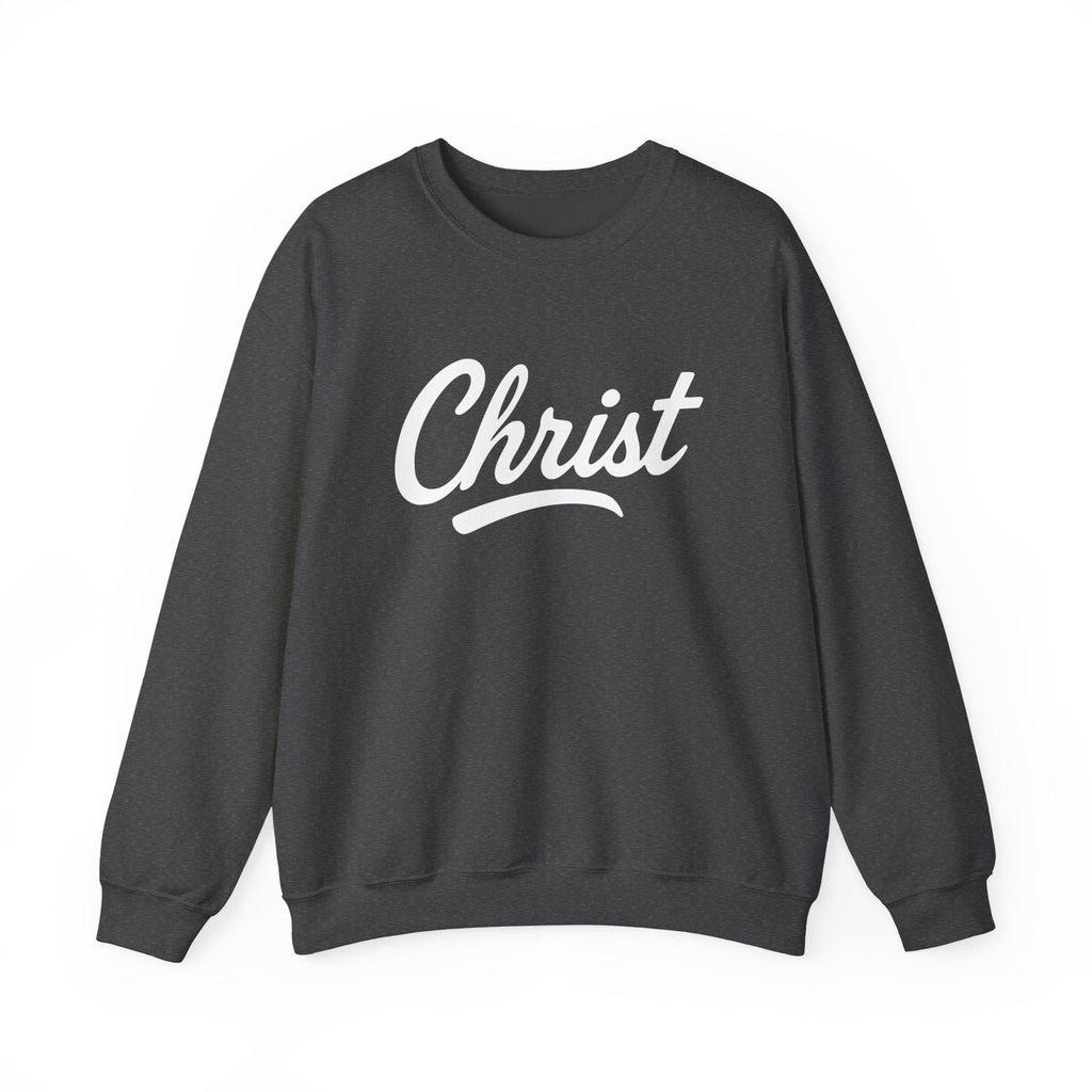 Christ Unisex Sweatshirt — Colossians 3:17 Inspirational Crewneck