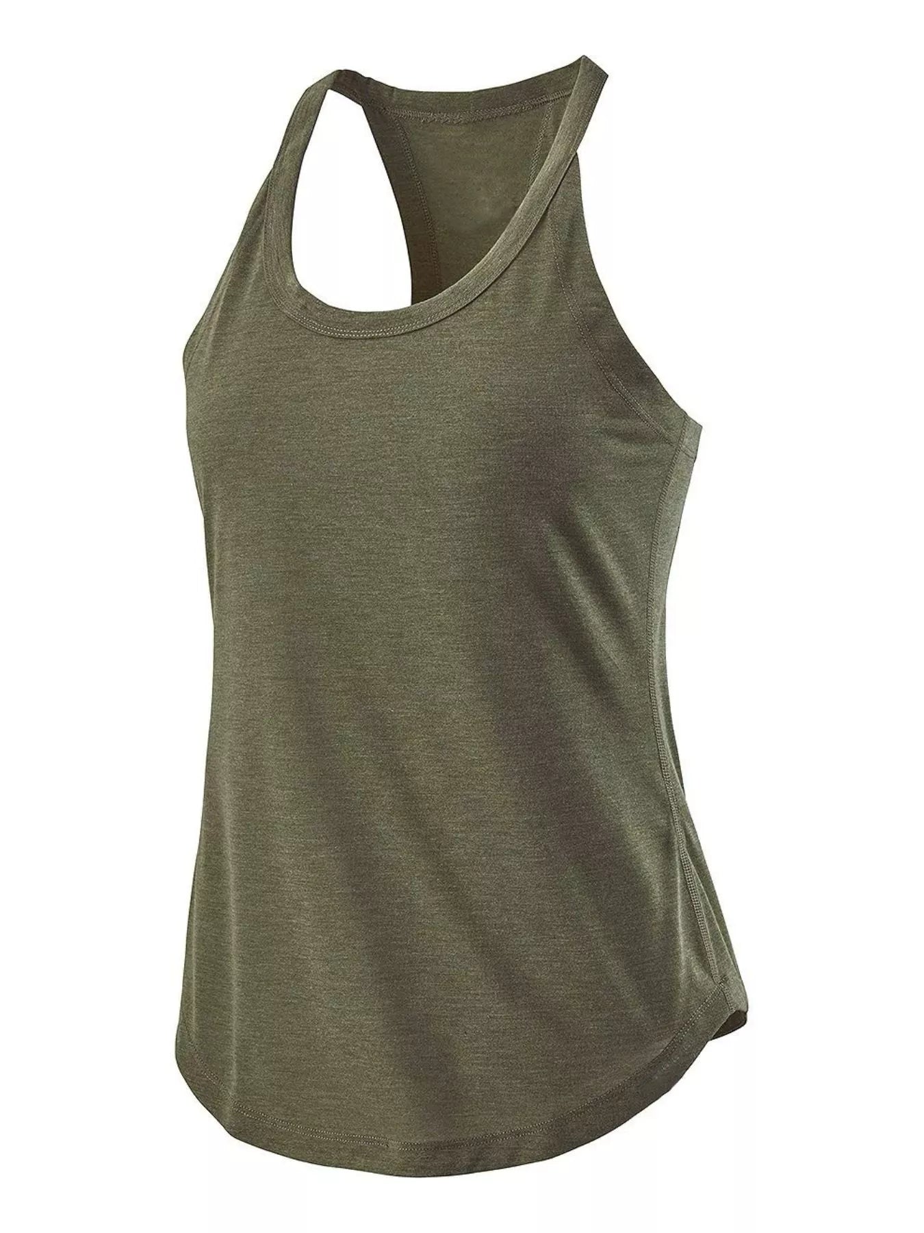 Round Neck Active Tank