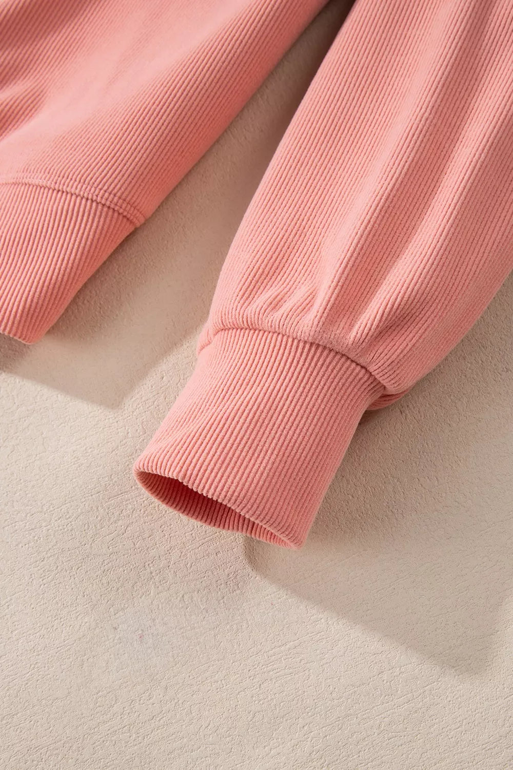 Ribbed Round Neck Top and Pants Set
