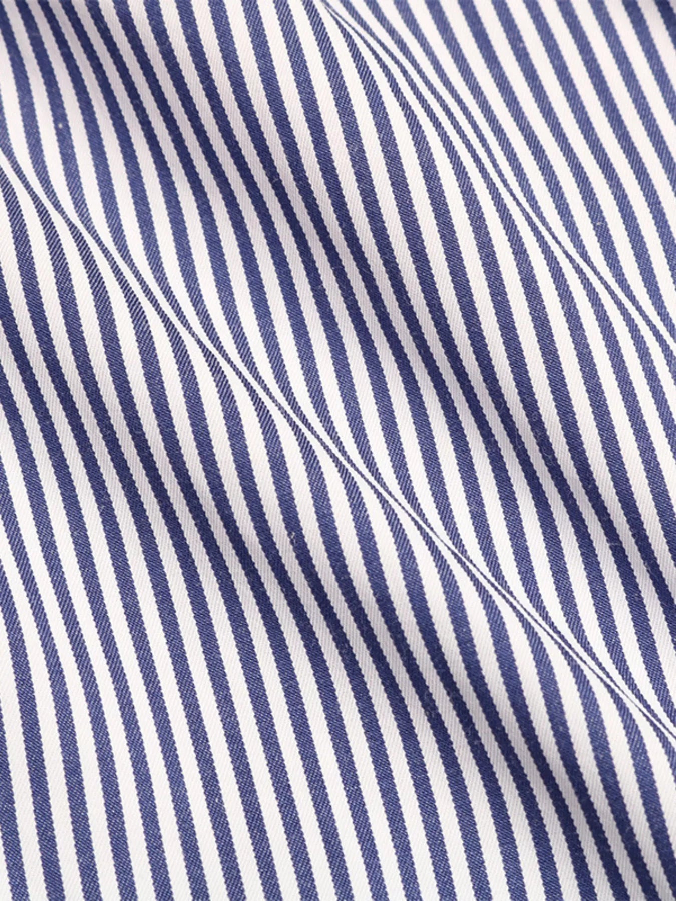 Striped Button-Up Shirt Dress