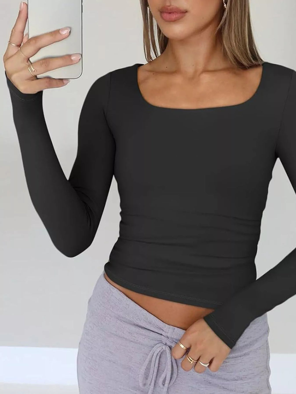 Slim Fit Long Sleeve T-Shirt