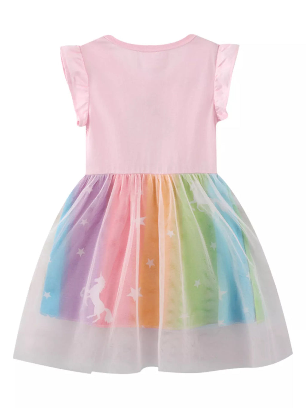 Children's Unicorn Rainbow Tutu Dress