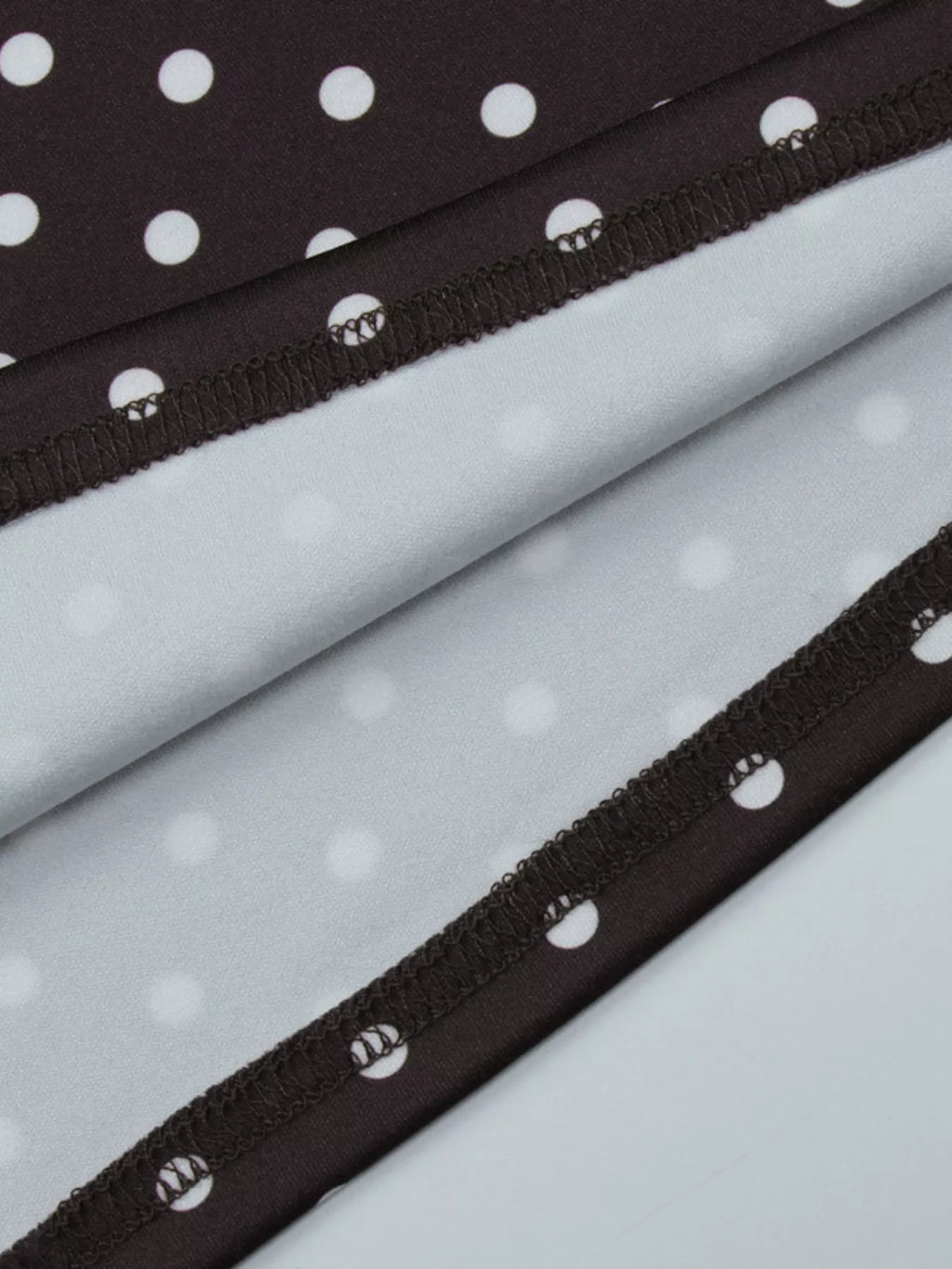 Polka Dot Cut-Out Front Mini Dress