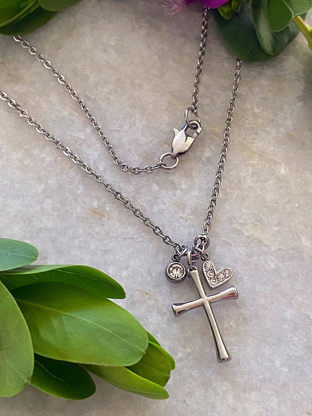 DAINTY CROSS NECKLACE