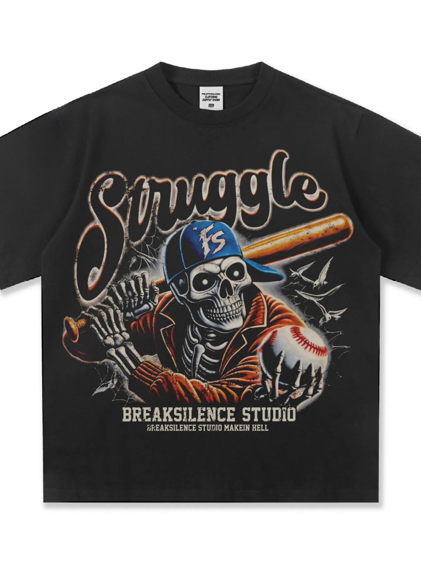 Men's Graphic Round Neck Short Sleeve T-Shirt