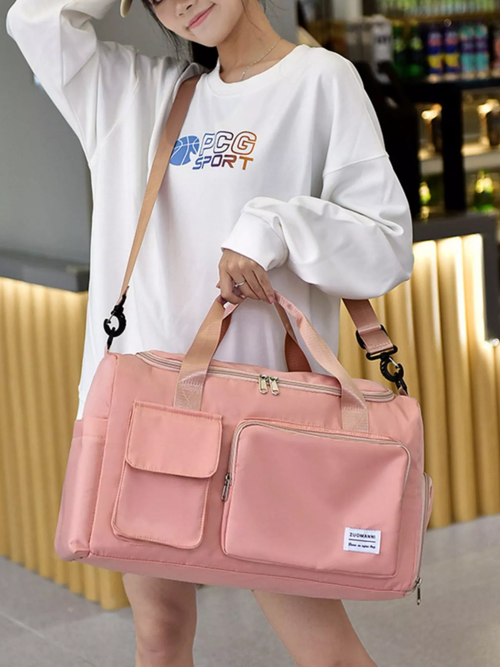 Travel Bag with Multiple Pockets