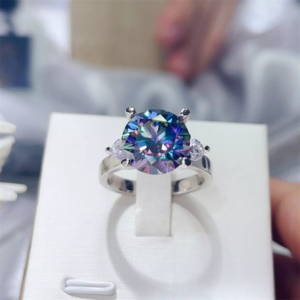5 Carat Moissanite 925 Sterling Silver Ring