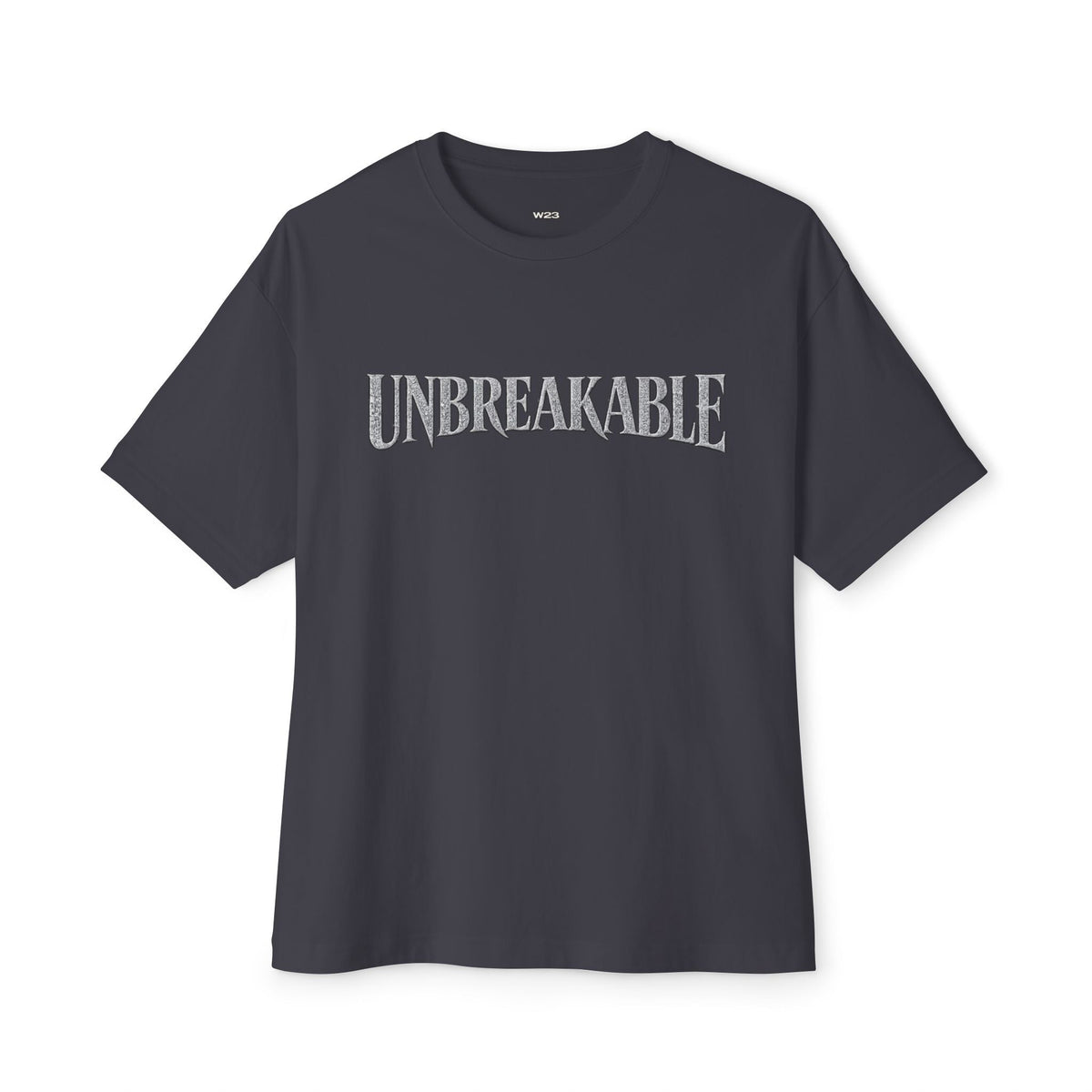 UNBREAKABLE Boxy Tee — Premium Oversized Streetwear | Faith-Based Graphic