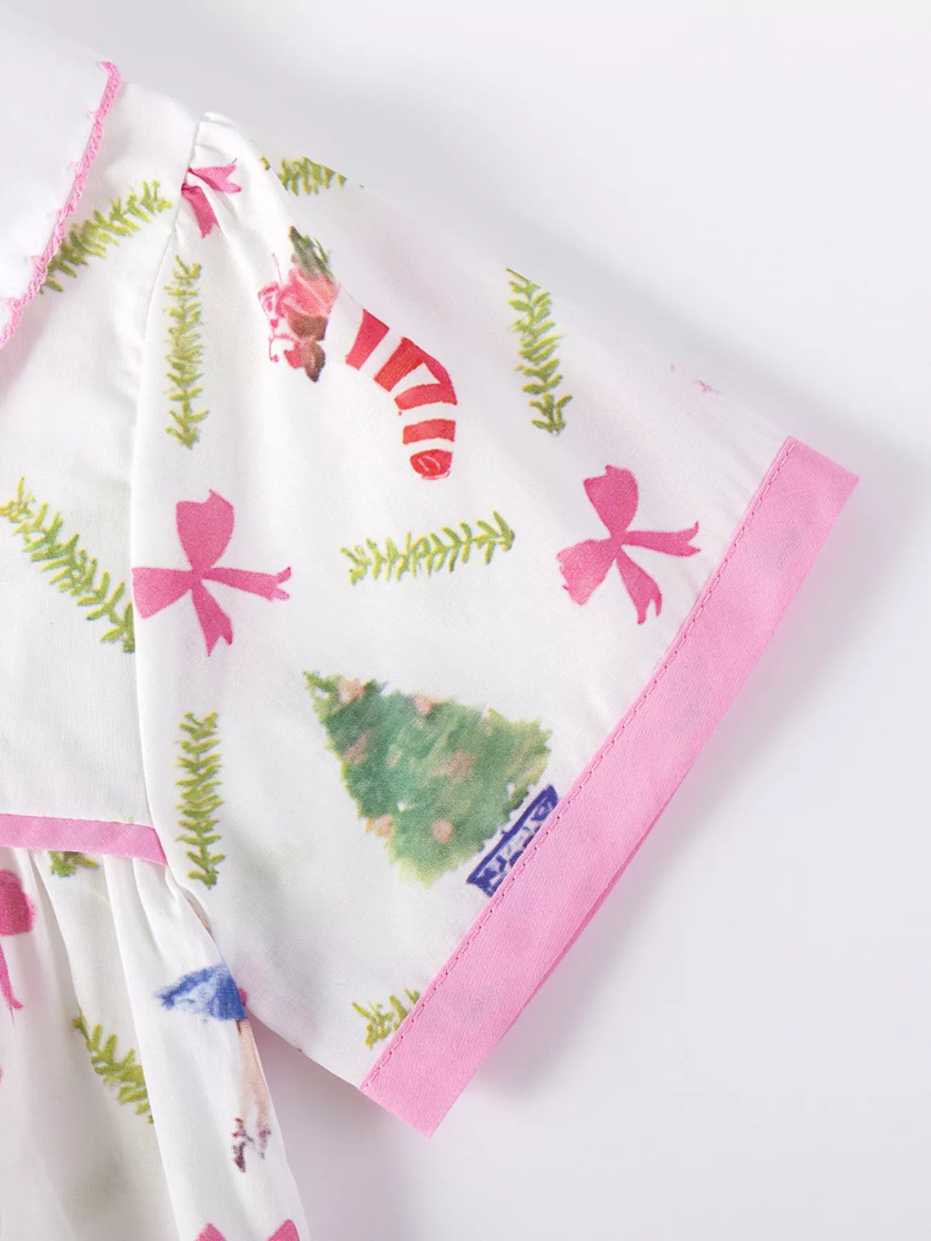 Children's Printed Peter Pan Collar Dress