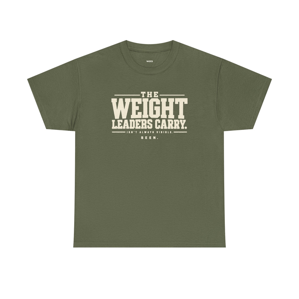 The Weight Leaders Carry Tee — SEEN Movement