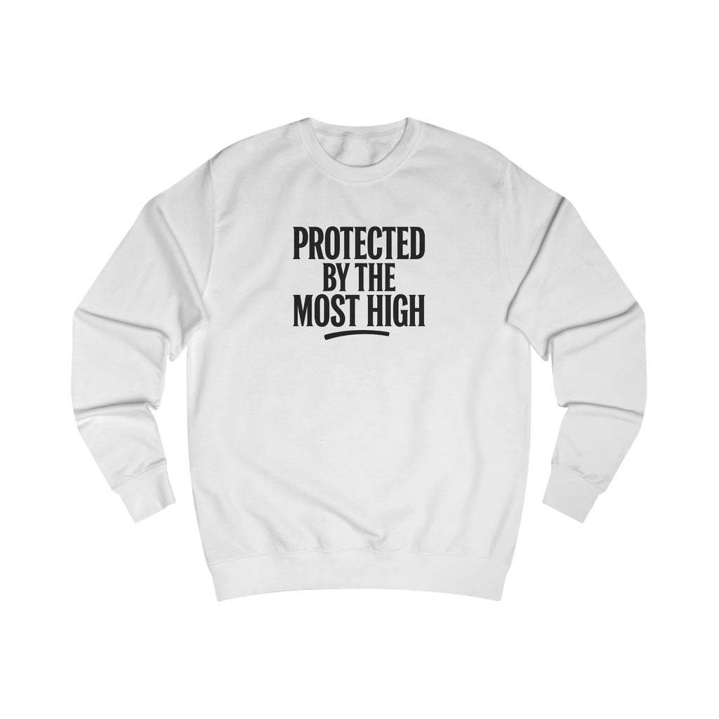 Protected By The Most High Sweatshirt — Psalm 91 Inspirational Crewneck