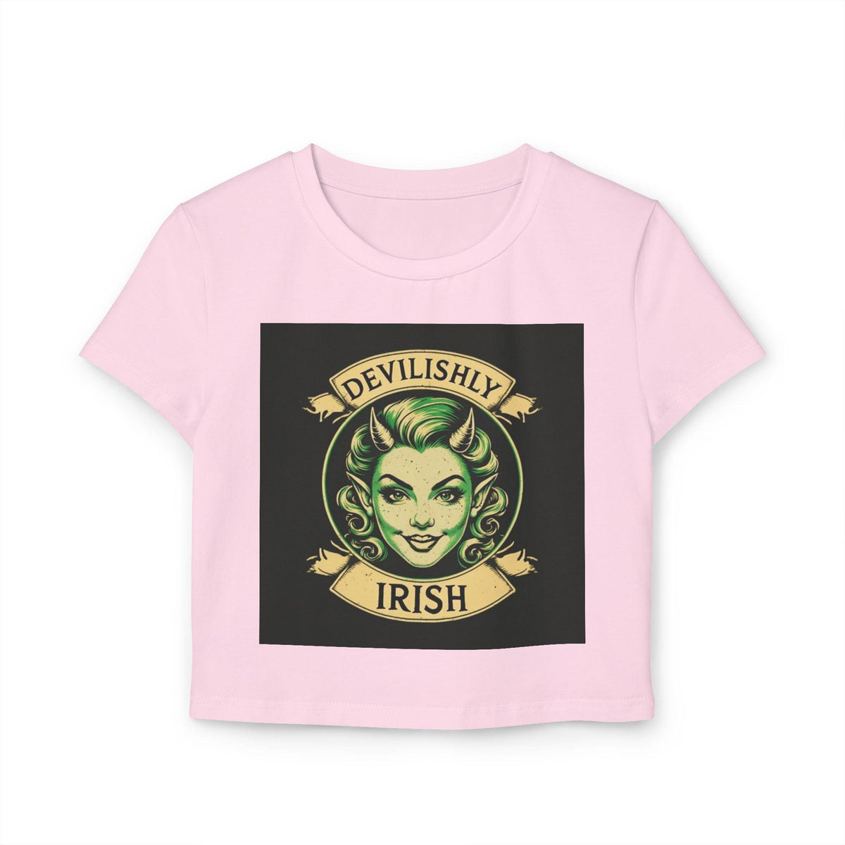 St Patricks Day Baby Tee Devilishly Irish