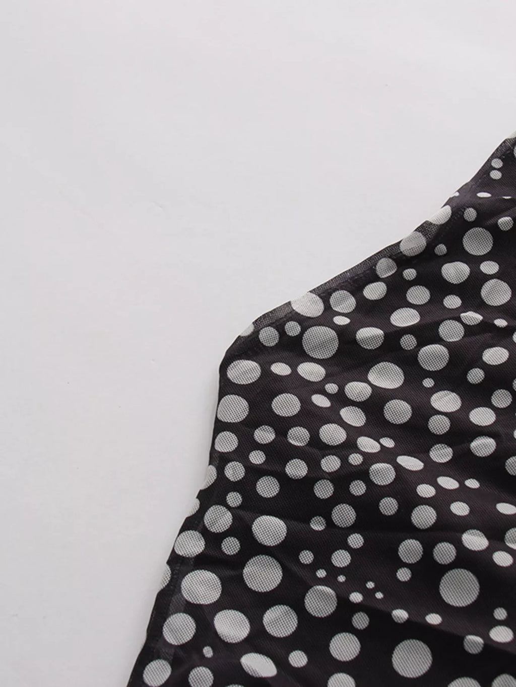 Halter Neck Polka Dot Maxi Dress