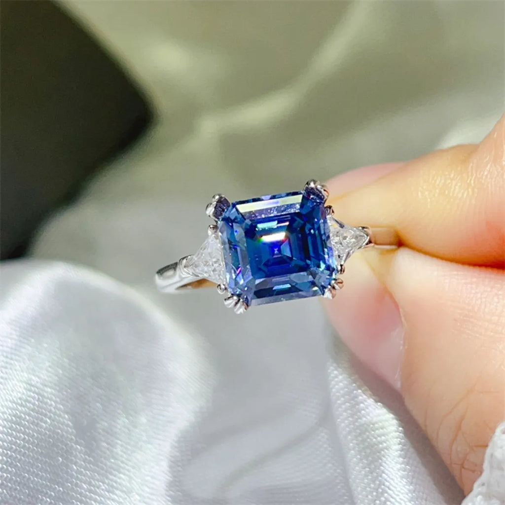 3 Carat Moissanite 925 Sterling Silver Ring